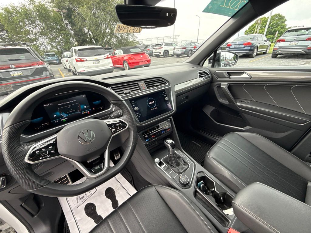 2022 Volkswagen Tiguan 2.0T SE R-Line Black White at Bob Ruth Ford