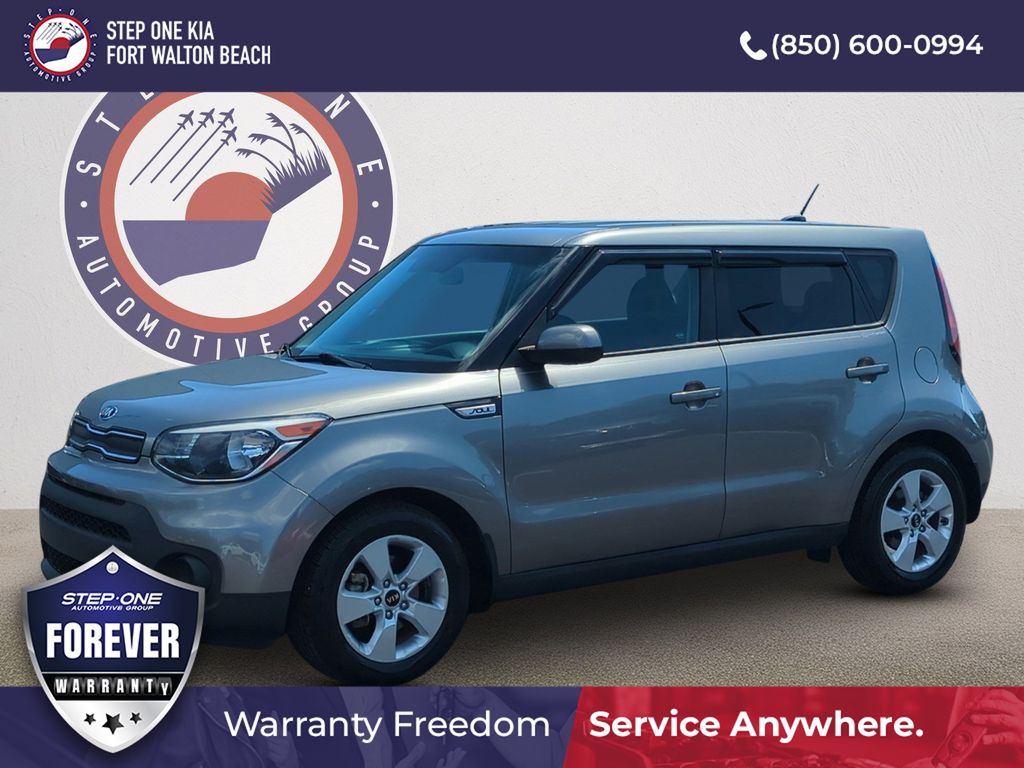 Titanium Gray 2017 Kia Soul Wagon Front-Wheel Drive 6-Speed Automatic