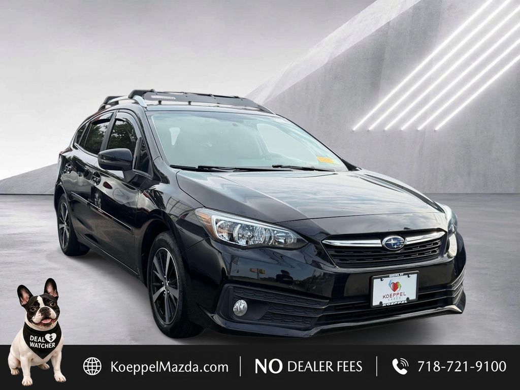 Crystal Black Silica 2022 Subaru Impreza Wagon All-Wheel Drive Continuously Variable Transmission