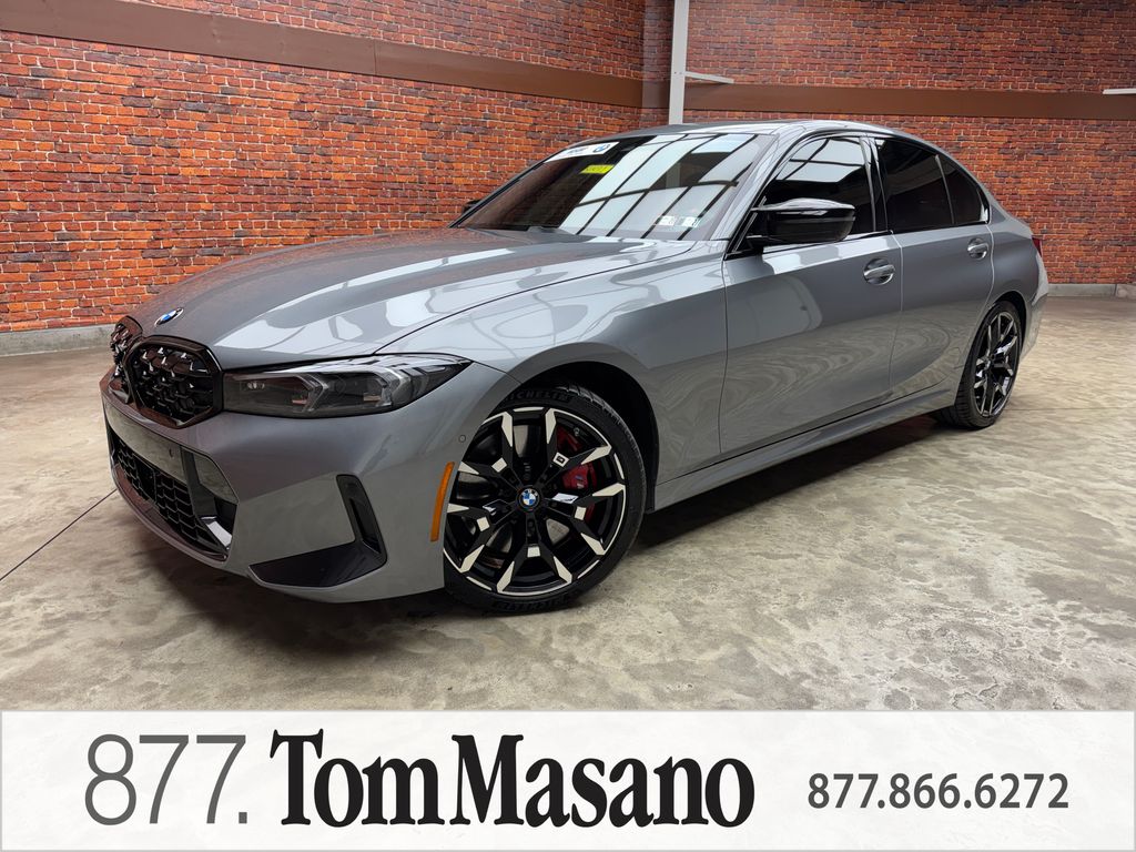 Gray Metallic 2025 BMW 3 Series Sedan All-Wheel Drive 8-Speed Automatic