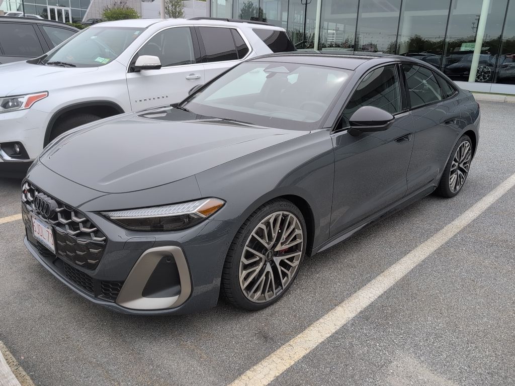 Magnet Gray 2025 Audi S5 3.0T quattro Prestige Sedan All-Wheel Drive 7-Speed Automatic