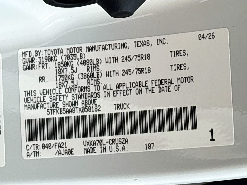 Thumbnail: 2026 Toyota Tundra - 31