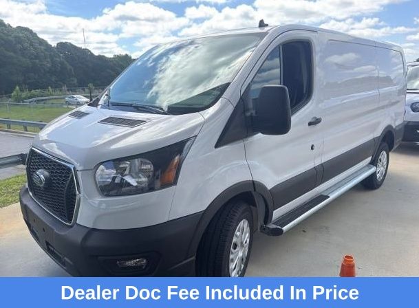 Oxford White 2025 Ford Transit Cargo Van Rear-Wheel Drive