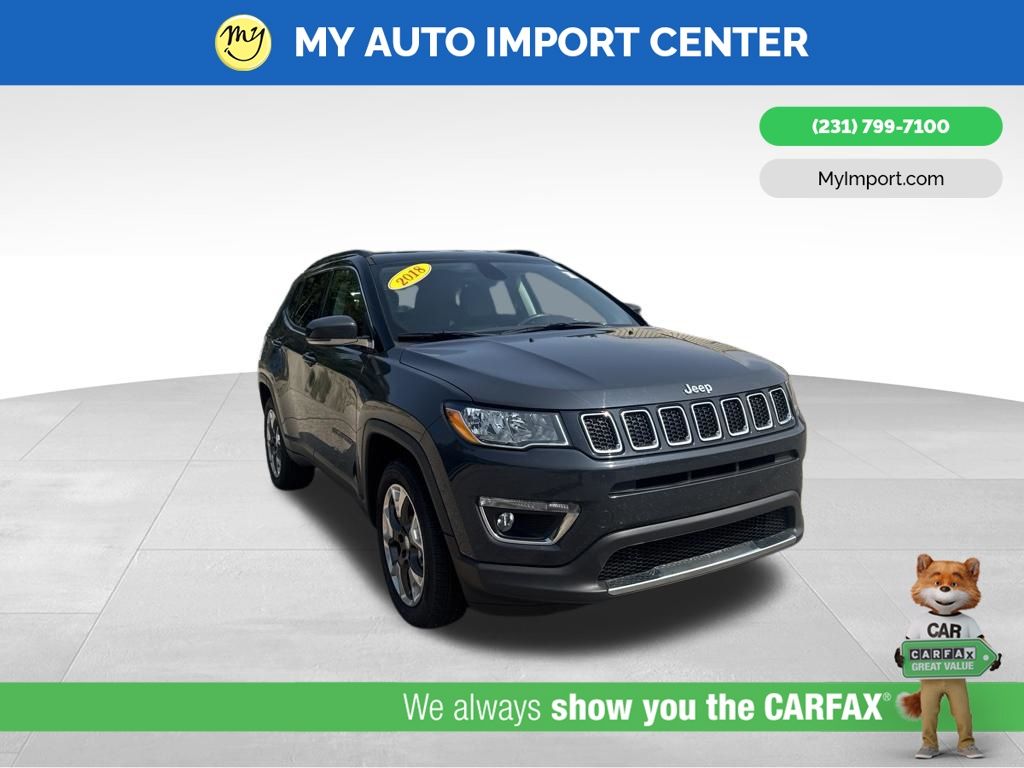 Rhino Clearcoat 2018 Jeep Compass SUV / Crossover Four-Wheel Drive 9-Speed Automatic