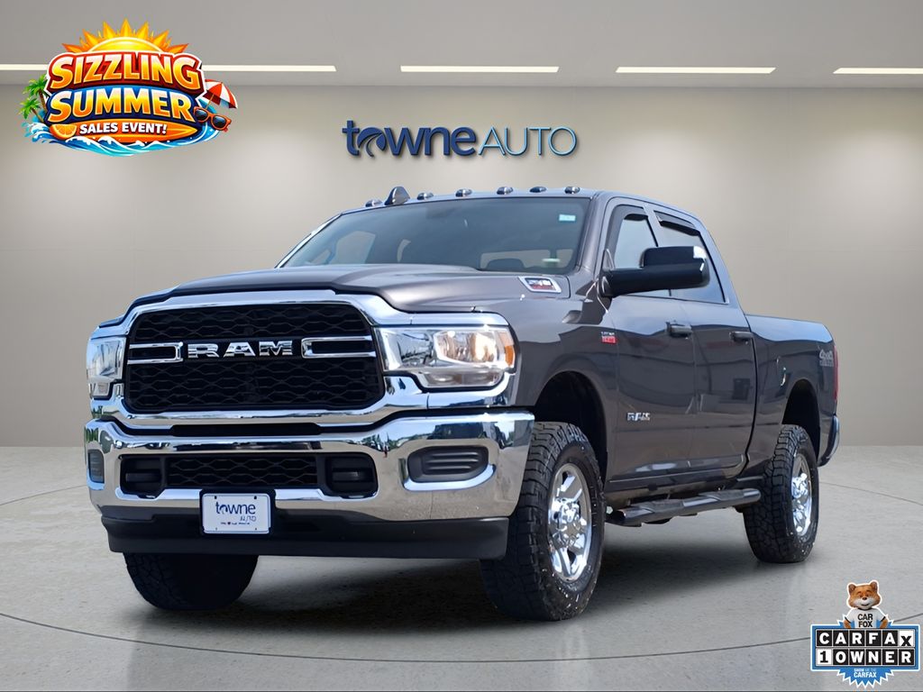 Gray (Granite Crystal Metallic Clearcoat) 2022 RAM 2500 Tradesman Crew Cab 4WD Pickup Truck Four-Wheel Drive 8-Speed Automatic