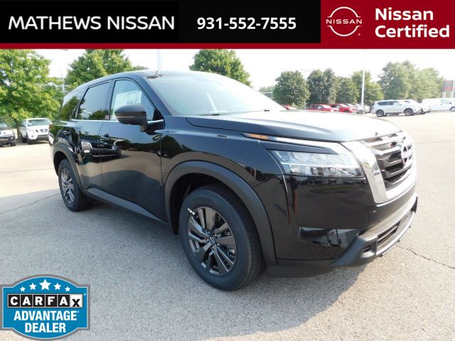 Super Black 2022 Nissan Pathfinder SUV / Crossover Front-Wheel Drive 9-Speed Automatic