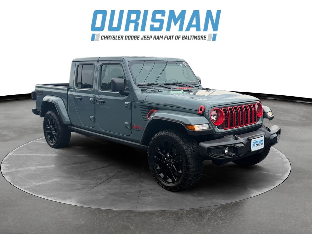 Anvil Clearcoat 2025 Jeep Gladiator Pickup Truck Four-Wheel Drive 8-Speed Automatic