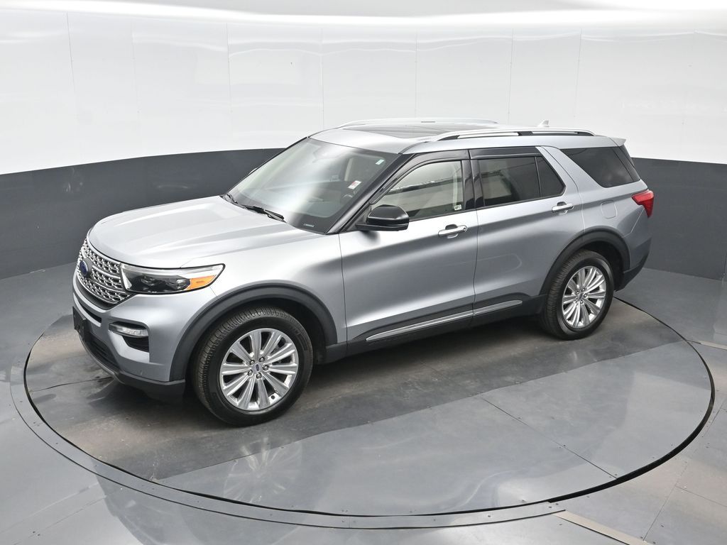 2020 Ford Explorer Limited Silver at Matthews Motors of Wilmington