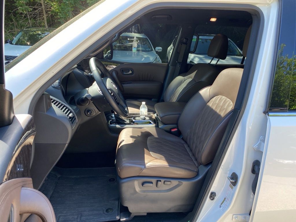2024 Nissan Armada Platinum White at John Sisson Motors