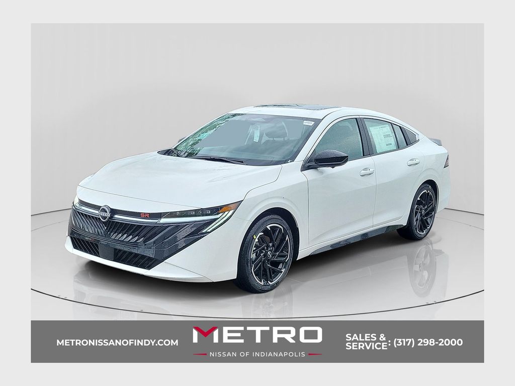 Aspen White Tricoat 2026 Nissan Sentra Sedan Front-Wheel Drive Continuously Variable Transmission