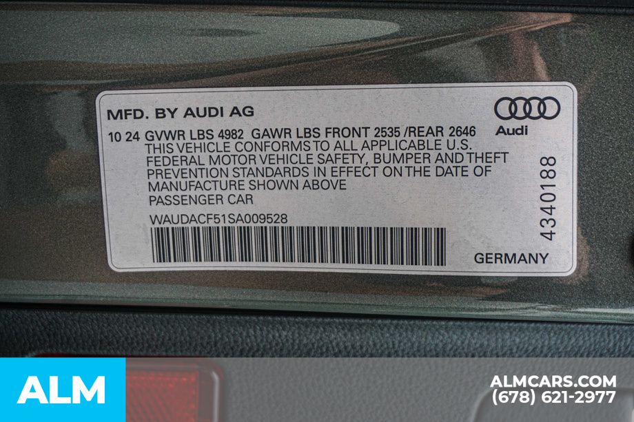 Used 2025 Gray Audi 45 S line Premium image 63
