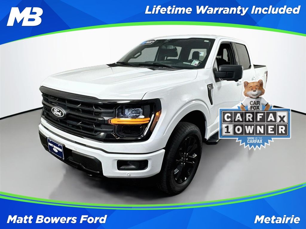 Oxford White 2024 Ford F-150 Pickup Truck Four-Wheel Drive Automatic