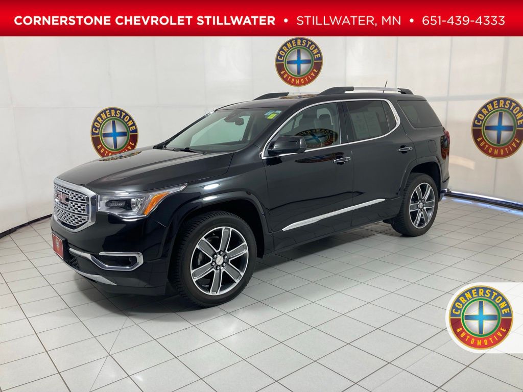 Black (Ebony Twilight Metallic) 2018 GMC Acadia SUV / Crossover Four-Wheel Drive 6-Speed Automatic