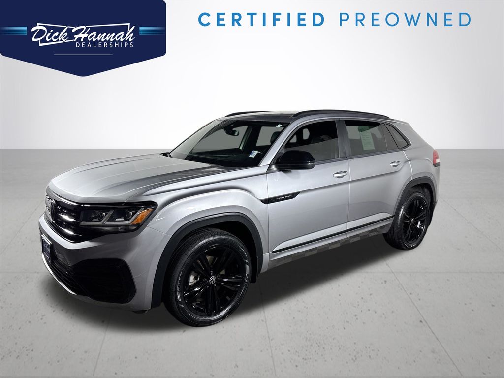 Pyrite Silver Metallic 2023 Volkswagen Atlas Cross Sport SUV / Crossover All-Wheel Drive 8-Speed Automatic