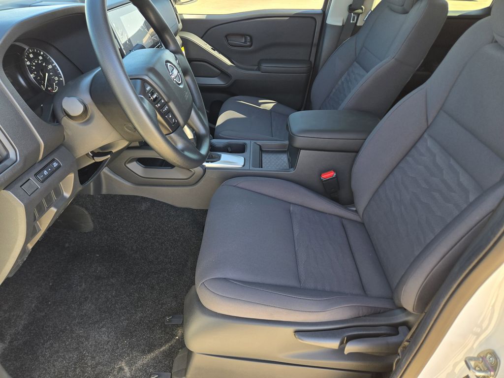 2026 Nissan Frontier S White at South Houston Nissan