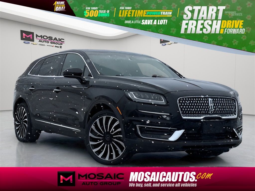 Black 2019 Lincoln Nautilus Black Label AWD SUV / Crossover All-Wheel Drive 8-Speed Automatic