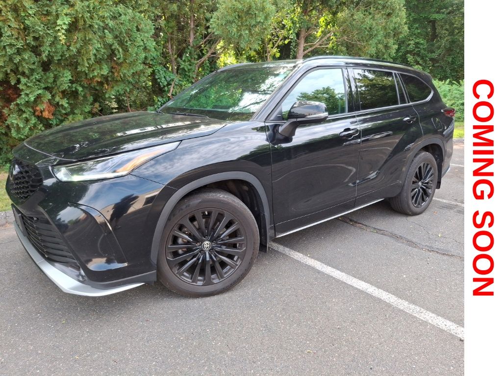 Midnight Black Metallic 2024 Toyota Highlander SUV / Crossover All-Wheel Drive 8-Speed Automatic