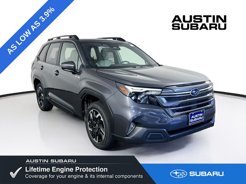 Gray 2026 Subaru Forester Hybrid SUV / Crossover All-Wheel Drive Continuously Variable Transmission