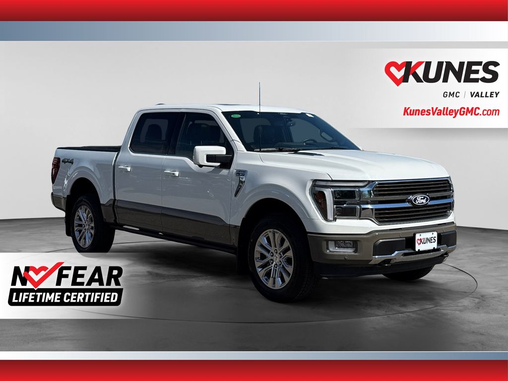 Star White Metallic Tri-Coat 2025 Ford F-150 Pickup Truck Four-Wheel Drive Automatic