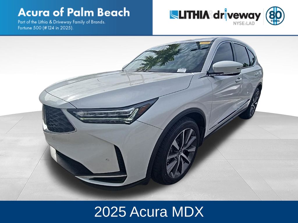 White 2025 Acura MDX SUV / Crossover Front-Wheel Drive Automatic