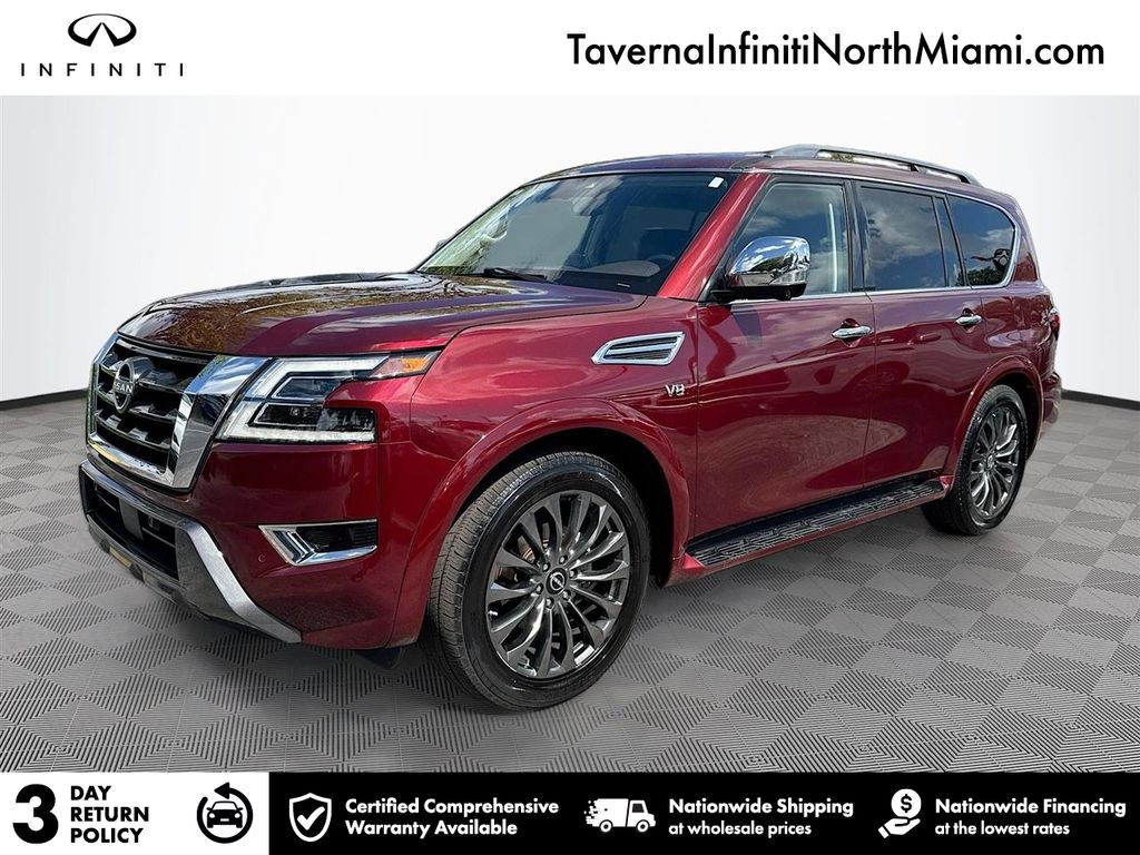 Red Pearl 2022 Nissan Armada SUV / Crossover 4X2 7-Speed Automatic