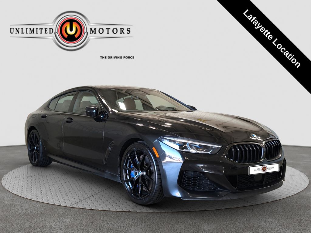 Black Sapphire Metallic 2022 BMW 8 Series Coupe All-Wheel Drive 8-Speed Automatic