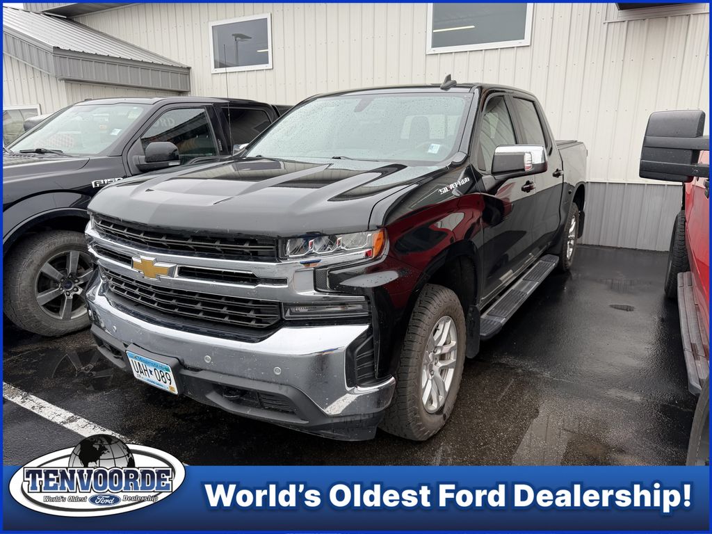 Black 2019 Chevrolet Silverado 1500 Pickup Truck Four-Wheel Drive 8-Speed Automatic
