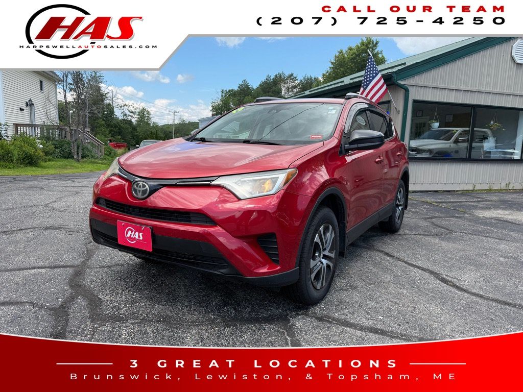 Barcelona Red Metallic 2017 Toyota RAV4 SUV / Crossover All-Wheel Drive 6-Speed Automatic