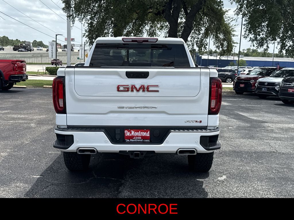 2023 GMC Sierra 1500 AT4 White at DeMontrond Gulf Freeway