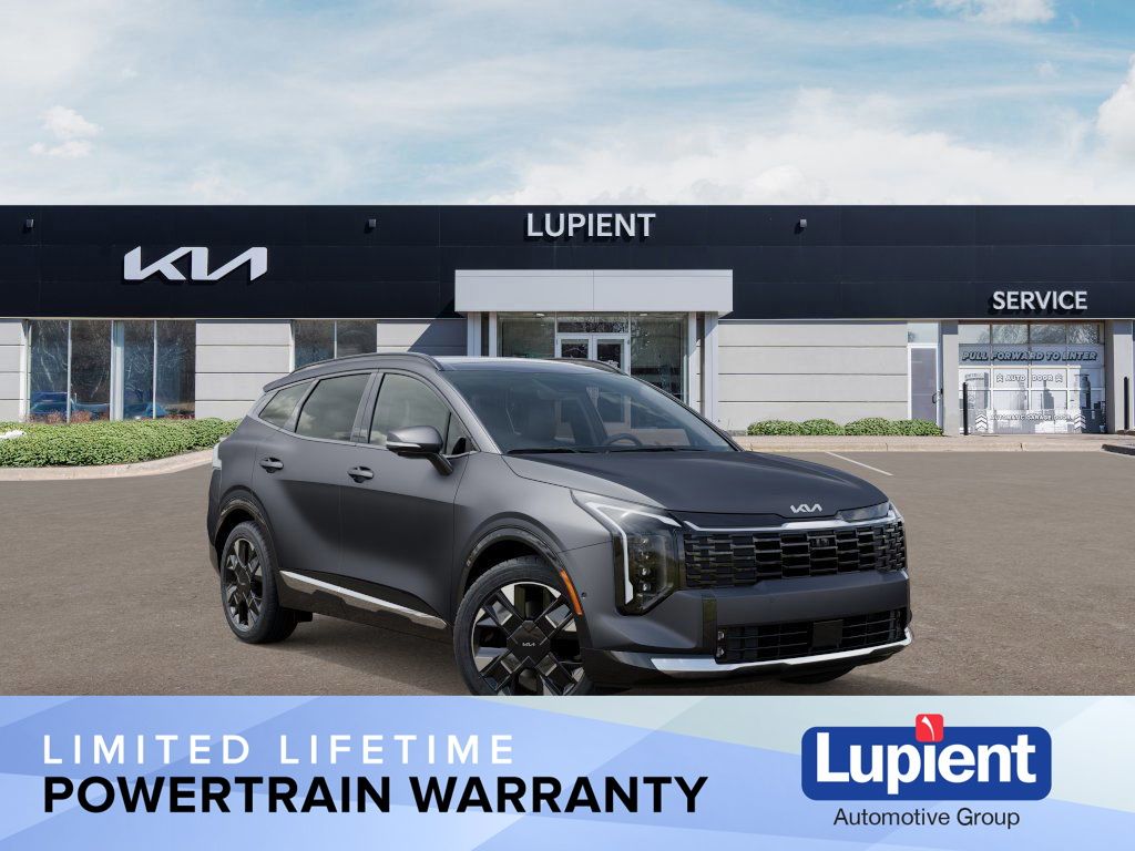 Shadow Matte Gray 2026 Kia Sportage Hybrid SX-Prestige AWD SUV / Crossover All-Wheel Drive 6-Speed Automatic