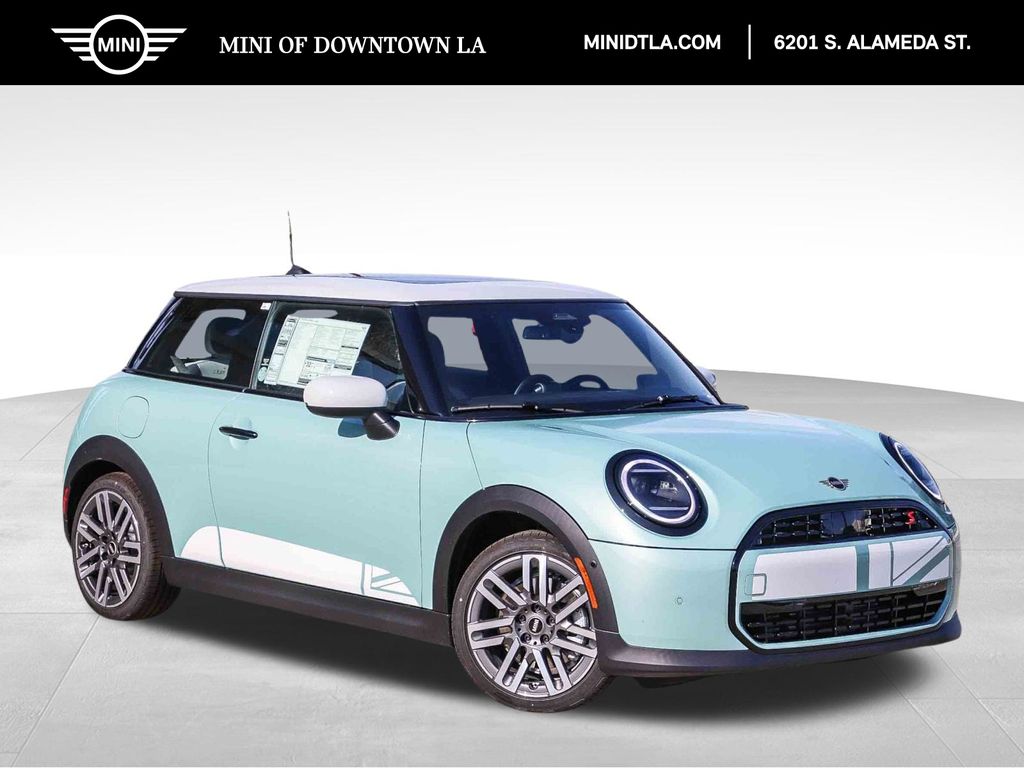 Ocean Wave Green Metallic 2026 MINI Cooper John Cooper Works Signature Trim 2-Door Hatchback FWD Hatchback Front-Wheel Drive 7-Speed Automatic