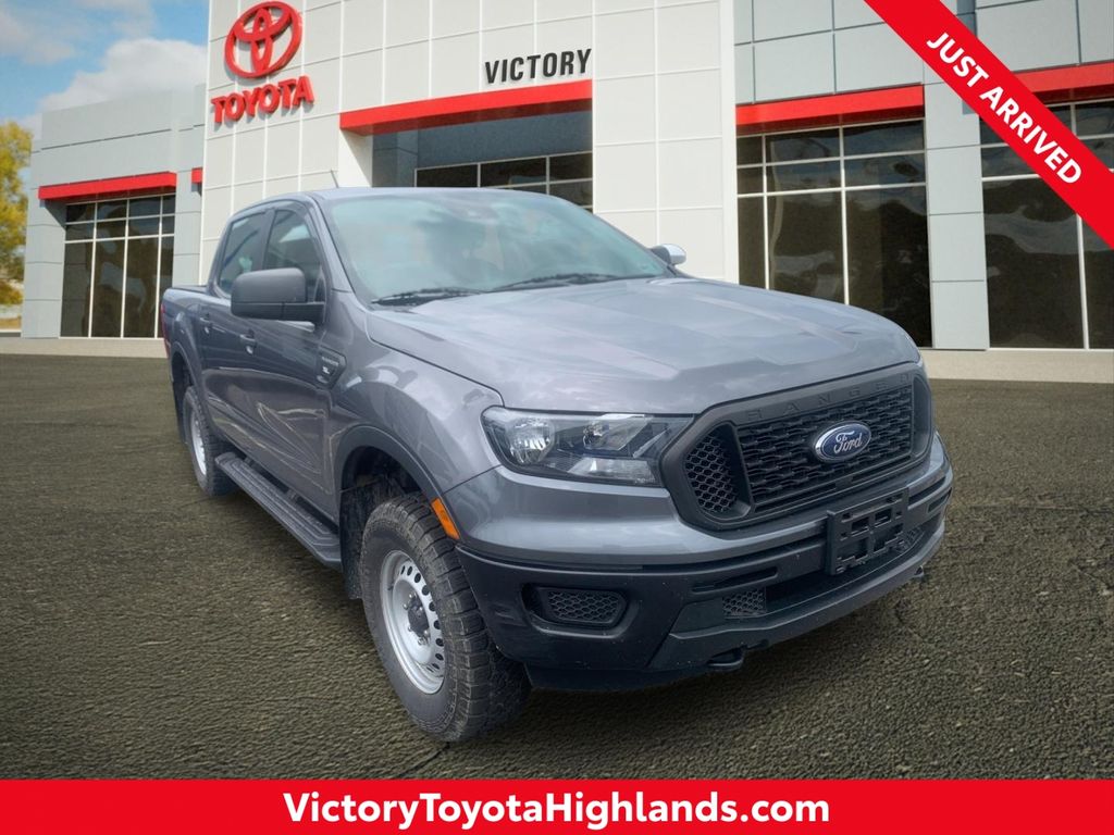 Gray Metallic 2021 Ford Ranger Pickup Truck Four-Wheel Drive Automatic
