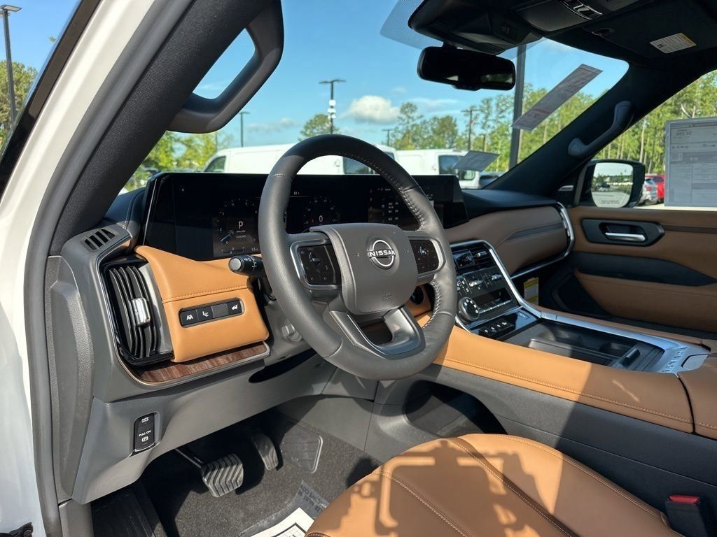 2025 Aspen White Tricoat Nissan Armada SL RWD SUV