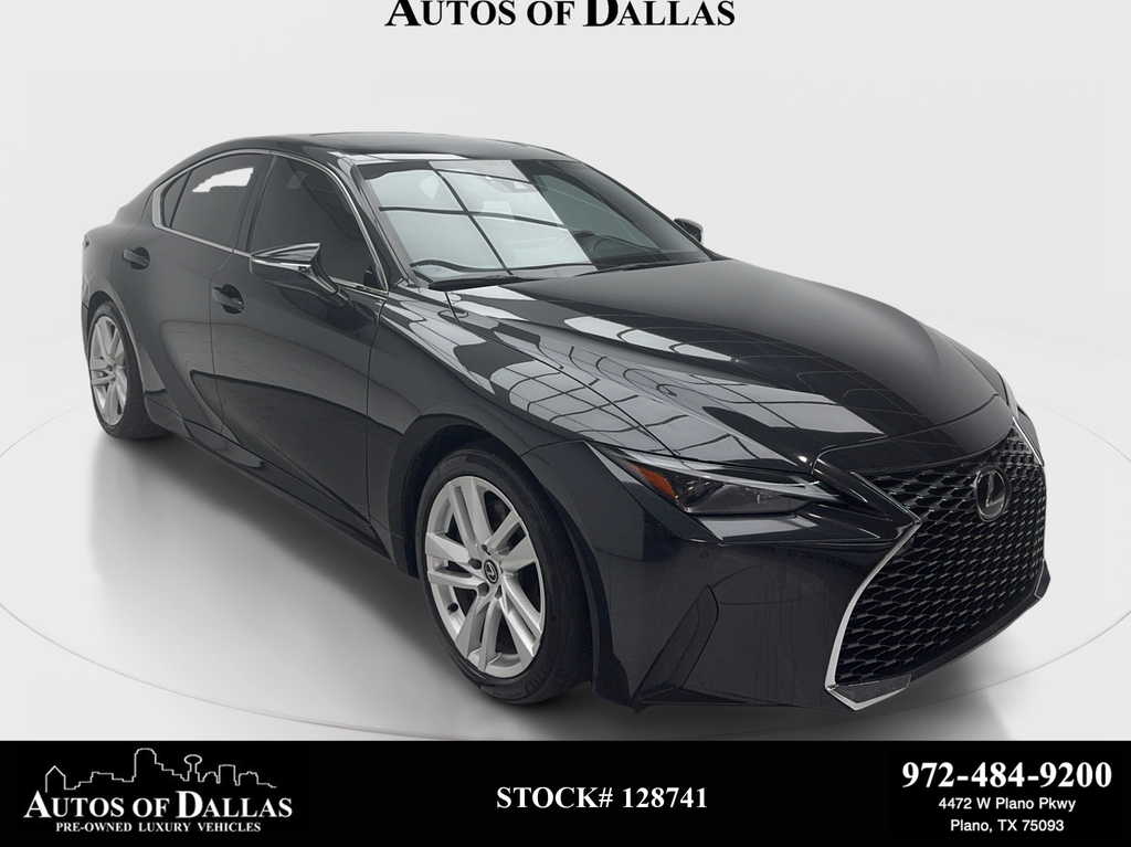 Black (Caviar) 2024 Lexus IS Sedan Rear-Wheel Drive 8-Speed Automatic