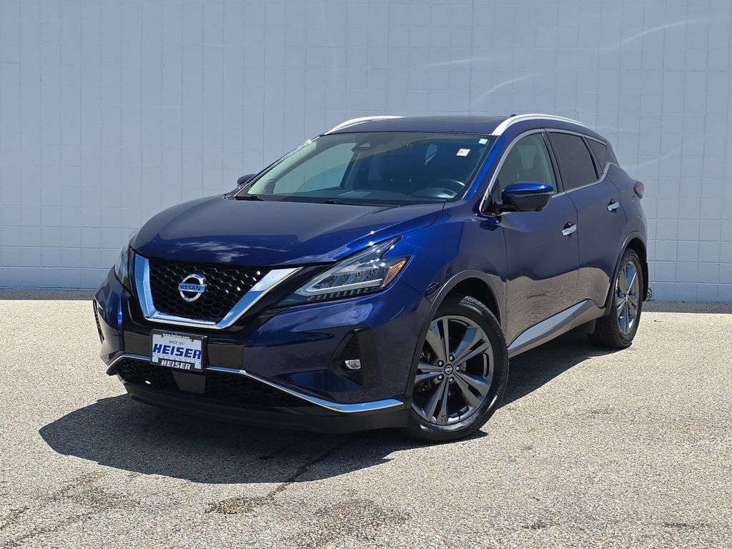 Deep Blue Pearl 2020 Nissan Murano SUV / Crossover All-Wheel Drive Continuously Variable Transmission