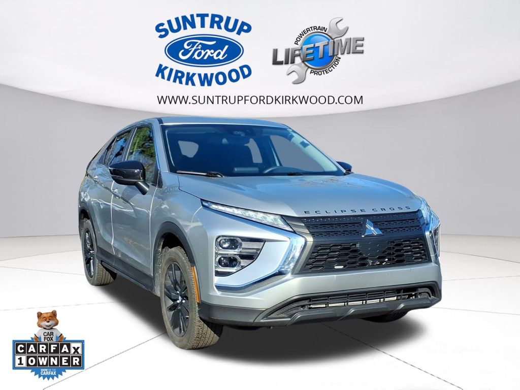 Alloy Silver Metallic 2024 Mitsubishi Eclipse Cross LE S-AWC SUV / Crossover All-Wheel Drive Continuously Variable Transmission