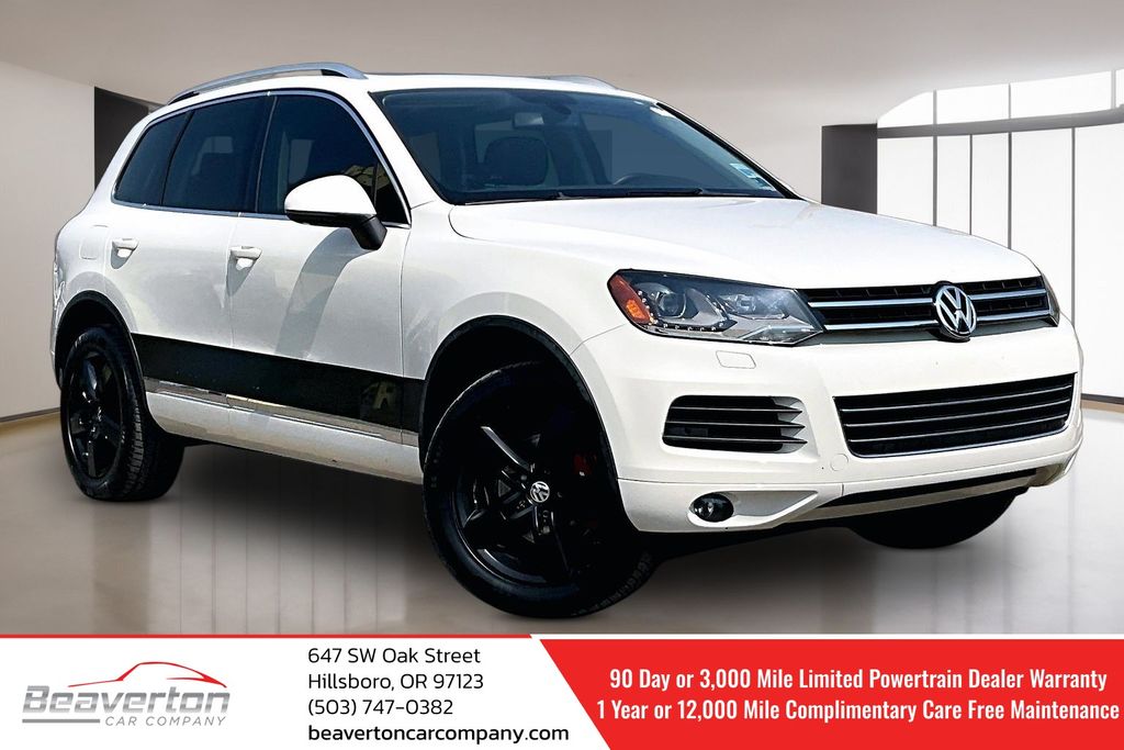 White 2011 Volkswagen Touareg SUV / Crossover  8-Speed Automatic