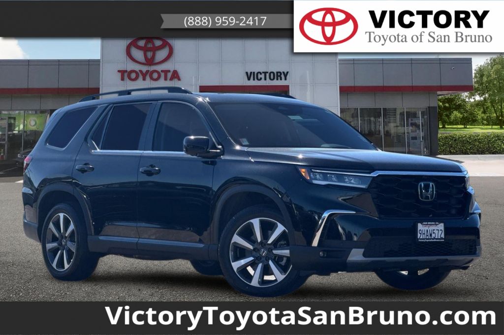 Crystal Black Pearl 2023 Honda Pilot Elite AWD SUV / Crossover All-Wheel Drive Automatic