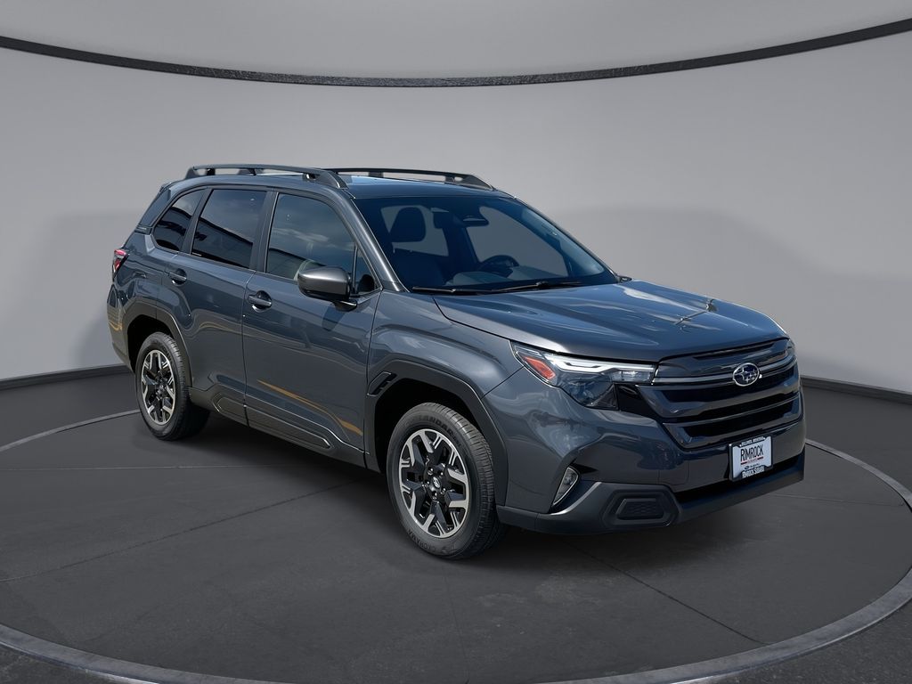 Gray Metallic 2025 Subaru Forester SUV / Crossover All-Wheel Drive Continuously Variable Transmission