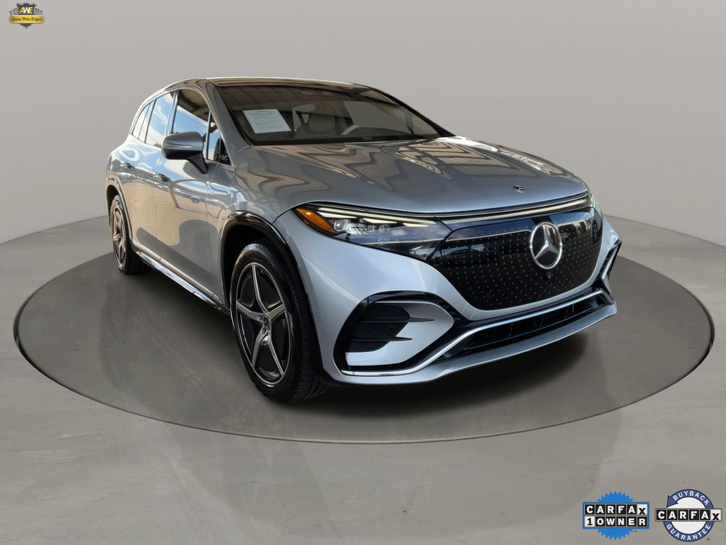 Silver 2023 Mercedes-Benz EQS 580 4MATIC AWD Sedan All-Wheel Drive 1-Speed Automatic
