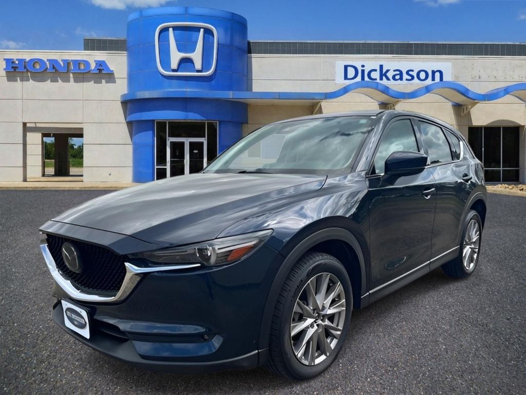 Crystal Blue 2020 Mazda CX-5 Grand Touring AWD SUV / Crossover All-Wheel Drive 6-Speed Automatic
