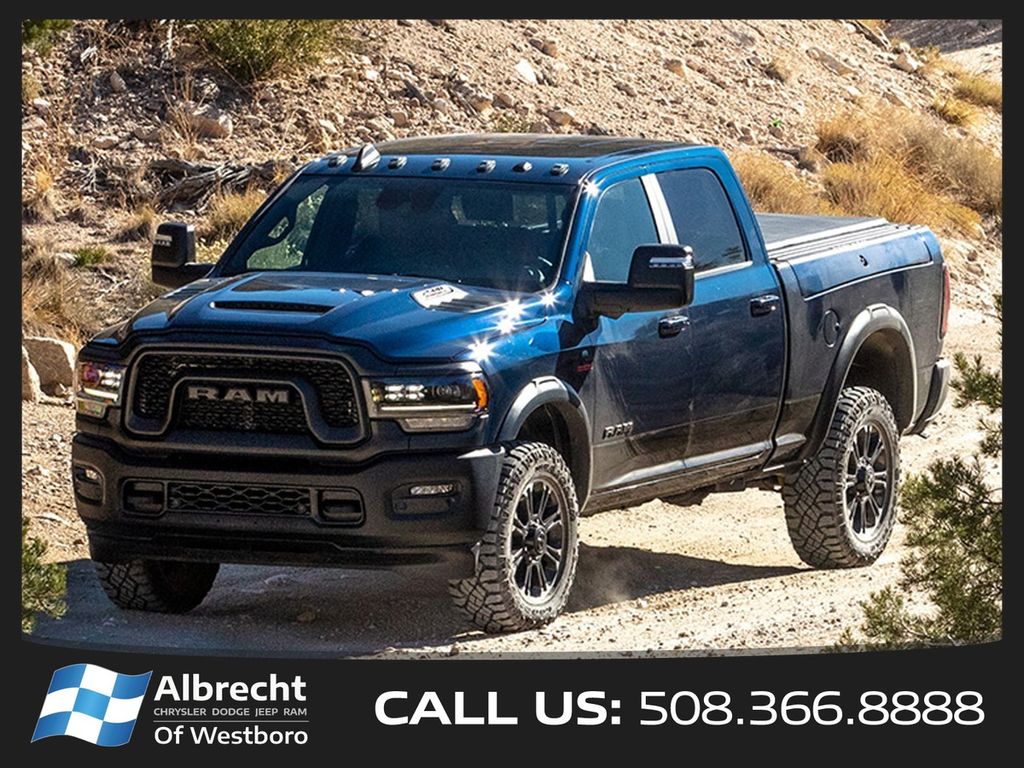 Bright White Clearcoat 2023 RAM 2500 Pickup Truck Four-Wheel Drive 6-Speed Automatic