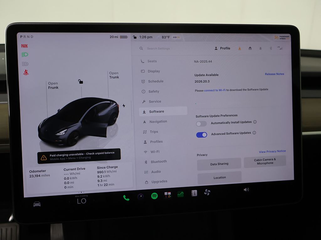 Used 2023 Gray Tesla Base image 43
