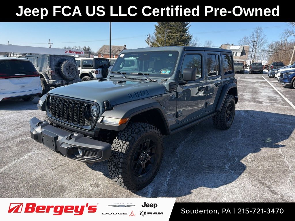 2025 Jeep Wrangler 4xe Willys 4WD