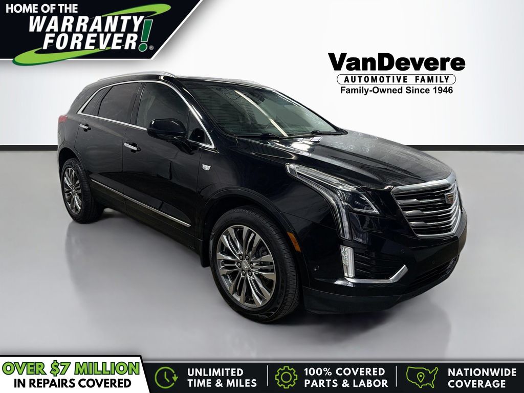 Black 2019 Cadillac XT5 SUV / Crossover Four-Wheel Drive 8-Speed Automatic