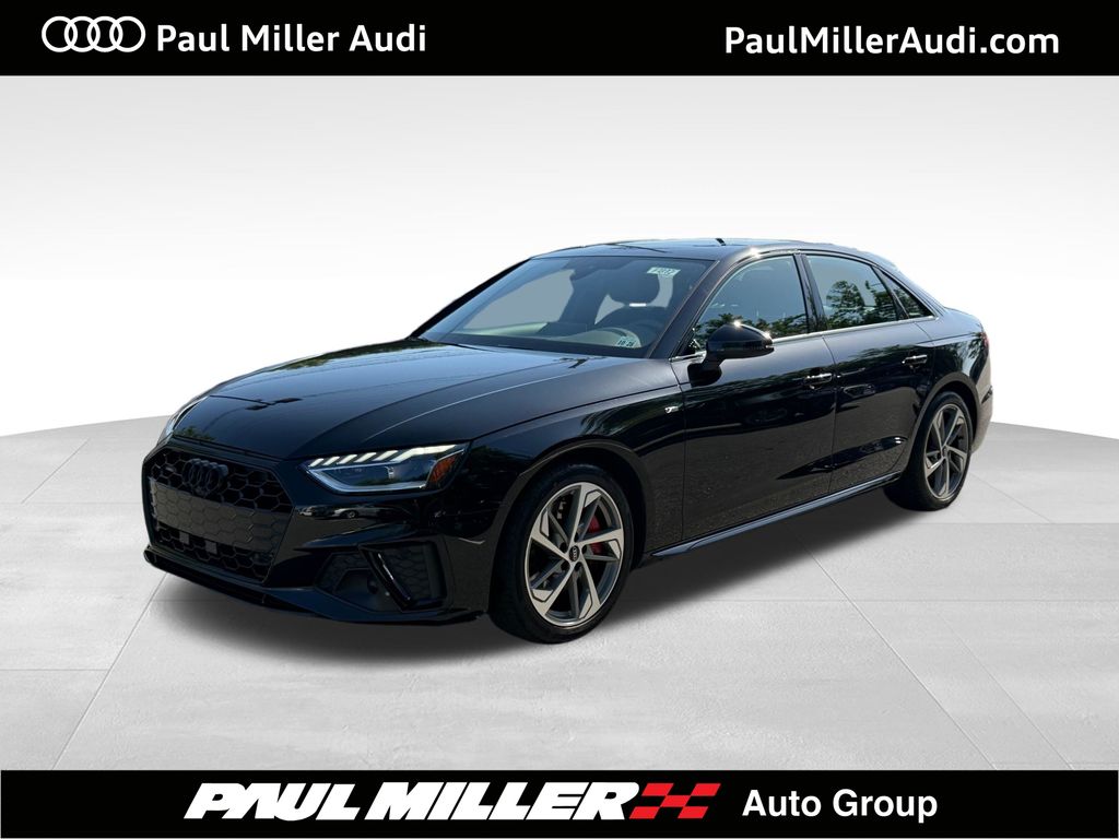 Mythos Black Metallic 2024 Audi A4 Sedan All-Wheel Drive 7-Speed Automatic
