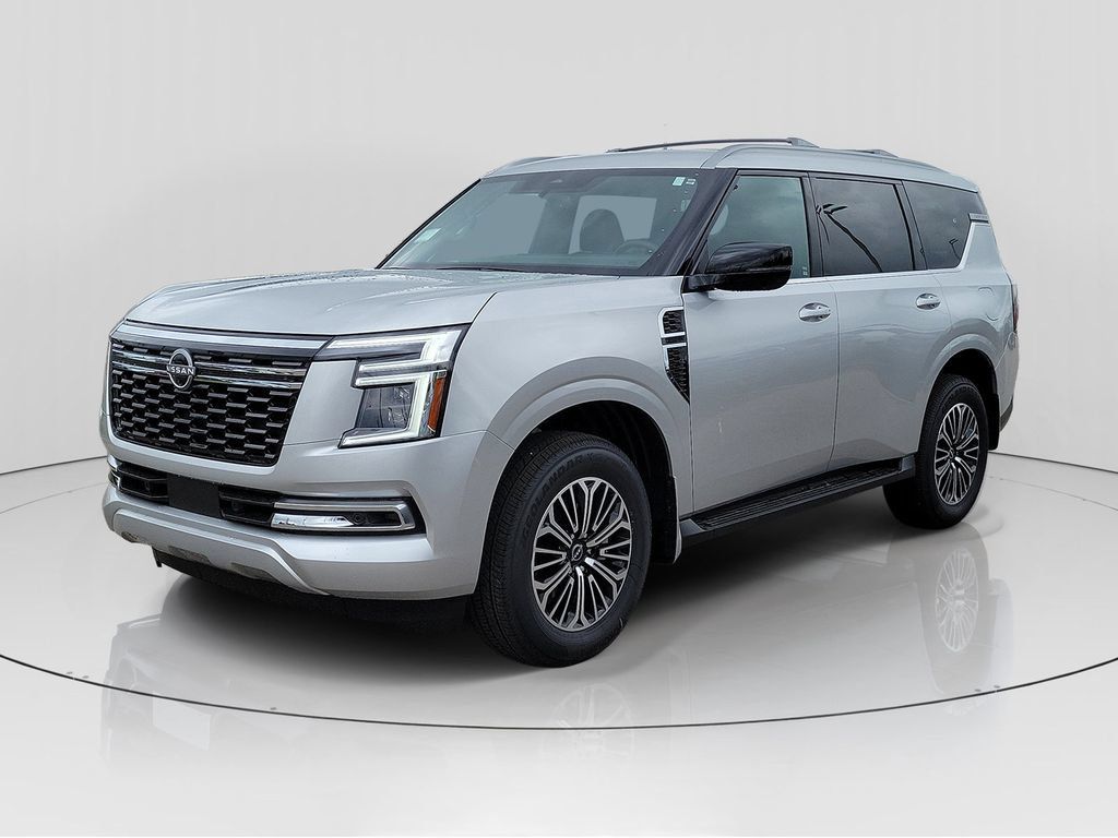 Brilliant Silver Metallic 2026 Nissan Armada SUV / Crossover Four-Wheel Drive 9-Speed Automatic