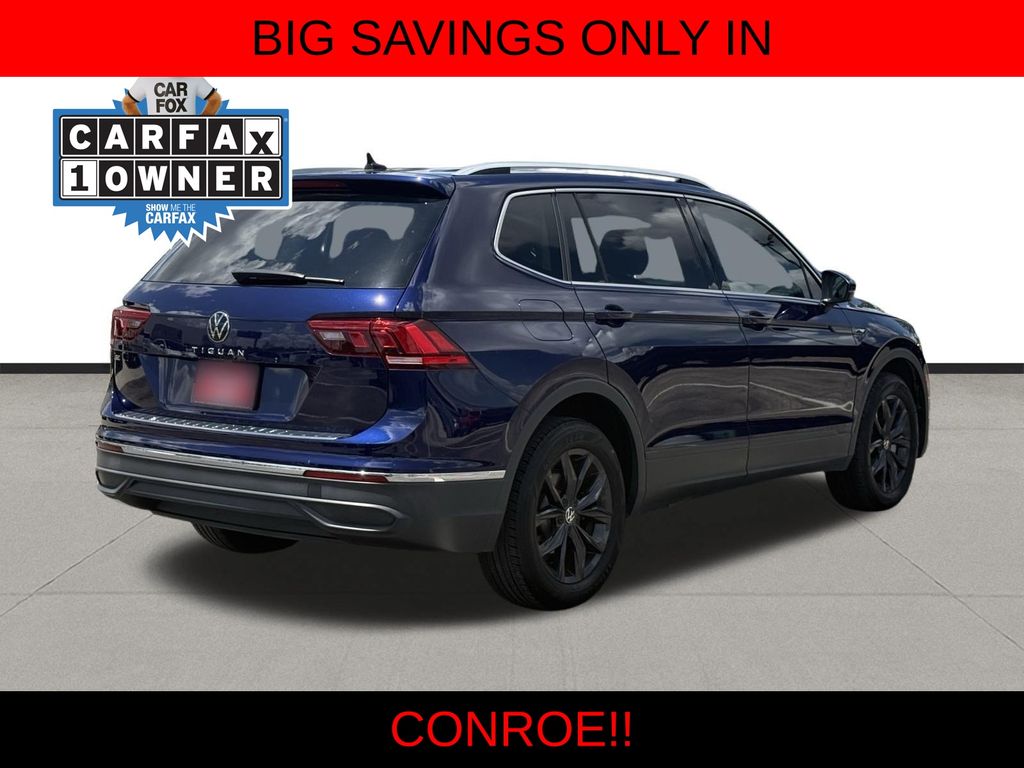 2024 Volkswagen Tiguan 2.0T SE Blue at Joe Myers Mazda Kia