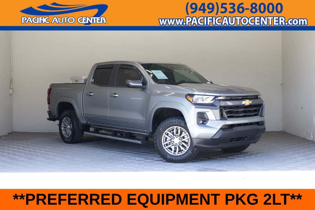 Sterling Gray Metallic 2024 Chevrolet Colorado Pickup Truck 4X2 8-Speed Automatic