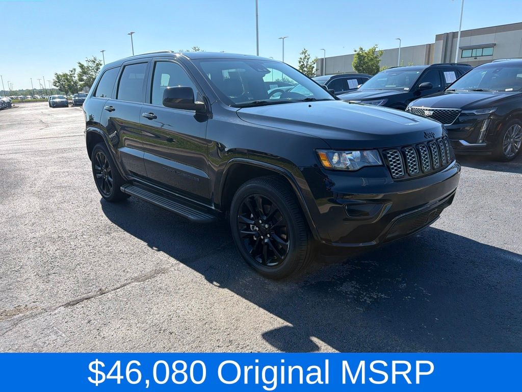 Diamond Black Crystal Pearlcoat 2021 Jeep Grand Cherokee SUV / Crossover Four-Wheel Drive 8-Speed Automatic
